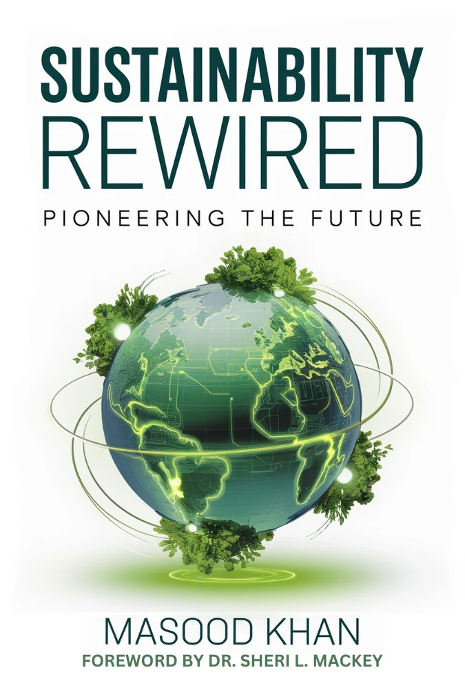Sustainability Rewired: Pioneering the Future, book cover